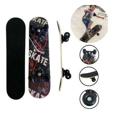 Imagem de Skate Infantil 24 Polegadas Shape Skate Com Bolsa Para Transporte Shap