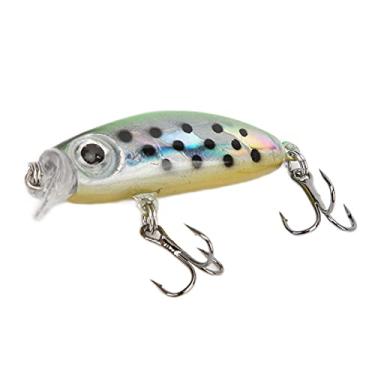 Imagem de Mini isca de pesca, isca de pesca rápida Mini crankbait isca de pesca vivas cores vivas e brilhantes para robalo para lúcio para truta(4 cores)