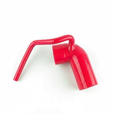Imagem de LUXERAD Mangueira de admissão de silicone de desempenho de 4 camadas para RENAULT CLIO 172 182 COP FMRCIND (vermelha)