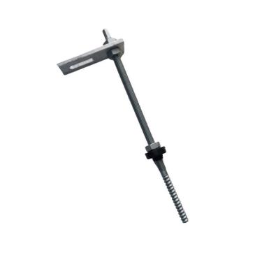 Imagem de Estrutura Suporte Fixador P/ Perfil Painel Solar Alumínio p/ Telha Fibrocimento Metal