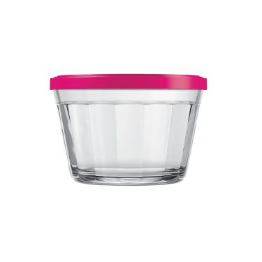 Imagem de Kit Pote Copo Americano C/Tampa Cor Sortida 350ml Nadir 1Un