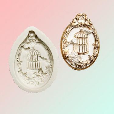 Imagem de Molde De Silicone Gaiola