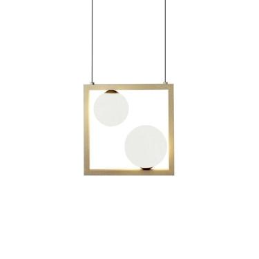 Imagem de Lustre Pendente Quality Orbit 1533 G9 Bivolt Dourado