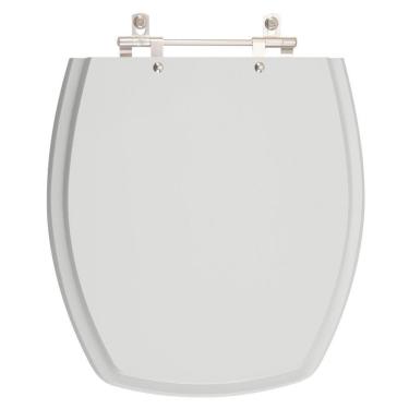 Imagem de Assento Sanitario Thema Cinza Platina Para Vaso Incepa