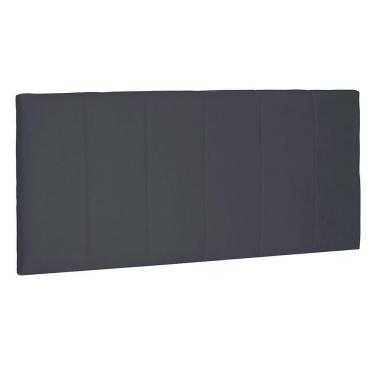 Imagem de Cabeceira Painel Solteiro 0,90m Ravenna Suede Cinza