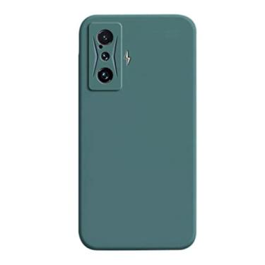 Imagem de Capa Capinha Silicone Colorida Soft-Touch Compatível com Xiaomi Poco F4 GT (Verde)