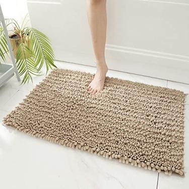 Imagem de Tapete de banho de microfibra absorvente de água antiderrapante tapete de banheiro para sala de estar tapete de chão para Tapete De Banheiro,J,500MMx800MM