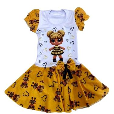 Imagem de Vestido Infantil Lol Queen Bee - Micahel Baby
