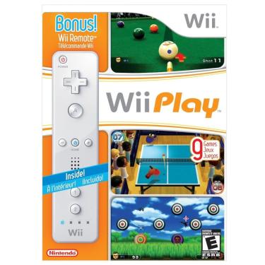 Imagem de Jogo Midia Fisica Wii Play com Wii Remote para Nintendo Wii