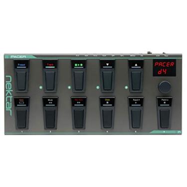 Imagem de Nektar Pacer - Pedaleira MIDI Programável com 10 Interruptores de Pedal LED, 4 Relés de Comutação e Conexão USB para Computador Mac