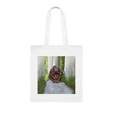 Imagem de Sacola Orangotango, presente de sacola de orangotango, bolsa de ombro orangotango, sacolas reutilizáveis orangotango, ideia de presente de cesta de natal de aniversário, presente para