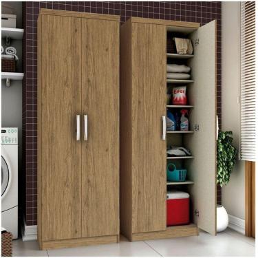 Imagem de Armário Multiuso 02 Portas Margarida Henn Rústico