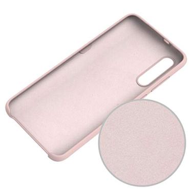 Imagem de Capa de capa de telefone cor sólida silicone líquido capa protetora à prova de queda para Xiaomi Mi 9 (preto) bolsas mangas (cor: rosa)
