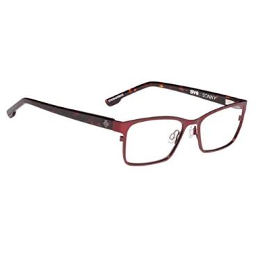 Imagem de Óculos Spy Optic Sonny 573354299000, armação fosca granada/torta escura 52 mm com lente Demo transparente