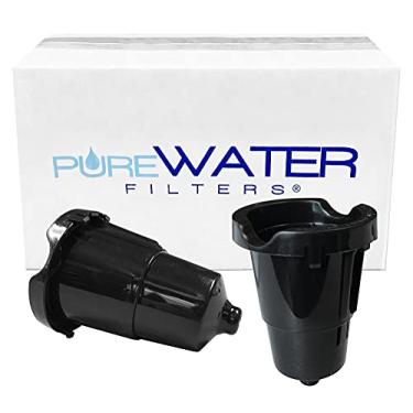 Imagem de PureWater Filters Substituição do suporte de cápsula de dose única com agulha de saída para os modelos de cafeteira Keurig K-Cup B40, B44 e K45 (pacote com 2)