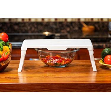 Imagem de Tábua de corte de plástico antibacteriana para máquina de lavar louça. Work Smart Not Hard patenteado primeiro de seu Kinde.