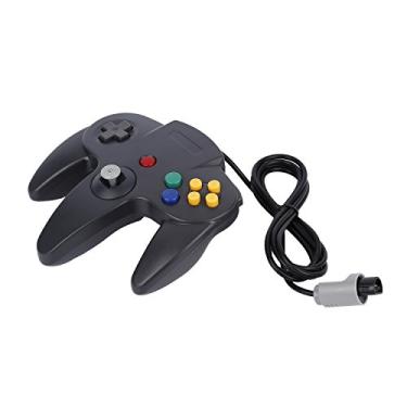 Imagem de YKS joystick controle de jogo para sistema Nintendo 64 N64, preto