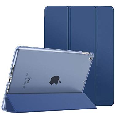 Imagem de MoKo Capa para iPad 10.2 para iPad 9ª Geração 2021/iPad 8ª Geração 2020/iPad 7ª Geração 2019, Capa Fina Rígida para iPad 10,2 polegadas, Auto Wake/Sleep, Azul Marinho