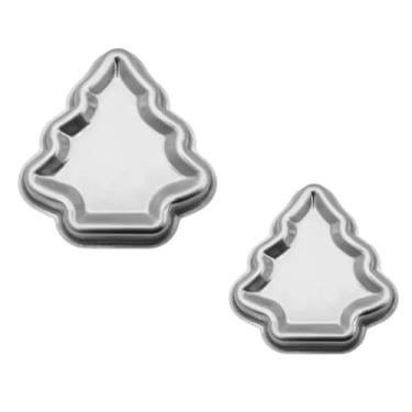 Imagem de Kit Forma Ballerine Decorada Pinheiro P + M