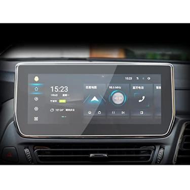 Imagem de LAYGU Película protetora do painel de navegação do console central do interior do carro, para acessórios Chery Exceed TX 2019-2023