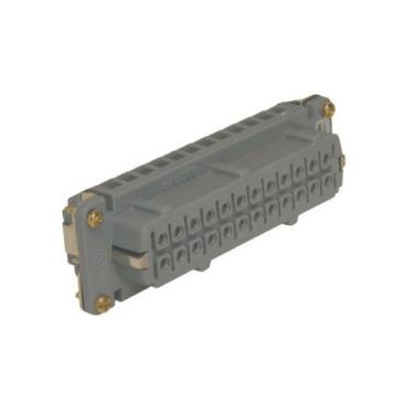 Imagem de Miolo Plugue Industrial Fêmea 16A 600Vca - Steck 10 Polos Cod. SMB10