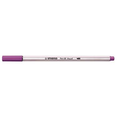 Imagem de Caneta Brush Premium – STABILO Pen 68 brush – Caixa com 10 unidades – Lilás