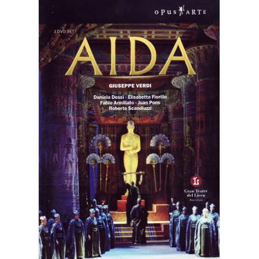Imagem de Verdi Aida. (Daniela Dessi Elisabetta Fiorillo Fabio Armiliato Juan Pons Roberto Scandiuzz