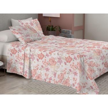 Imagem de Jogo de cama casal microcotton 150 fios 4PÇ - estampado ST04