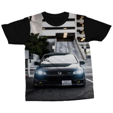 Imagem de Camiseta Carro Tunado De Corrida Camisa Velocidade Md4 - Darkwood