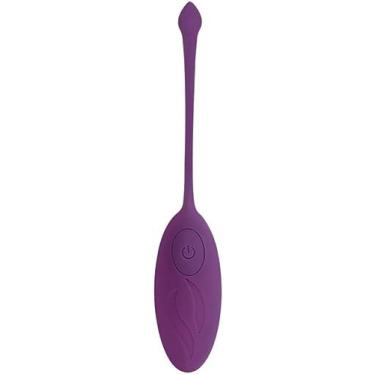 Imagem de Vibradores Ovo Com Controle Remoto Sem Fio Estimulador Para Clitóris e Ponto G Feminino Brinquedos Sexuais Massageador Erótico Zatla (Roxo)
