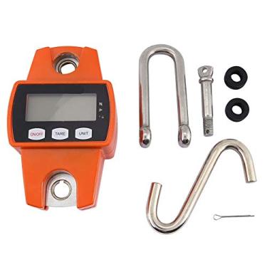 Imagem de Balança De Pesagem Sluffs, Balança De Pesagem Portátil LCD Digital Digital Mini Balança De Suspensão De 300 Kg Com Gancho, Balanças De Gancho De Suspensão De Tela Cheia Industriais De LED Para Serviç