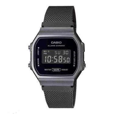 Imagem de Relógio De Pulso Casio Unissex Quartzo - A168Wemb-1B Preto