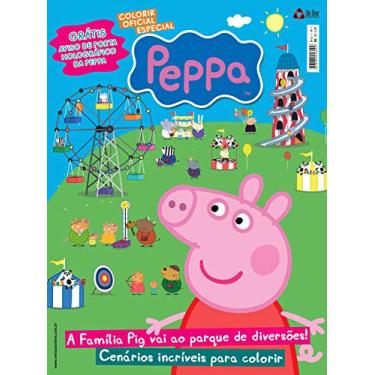 Imagem de Peppa Pig - Colorir - Especial oficial: A família Pig vai ao parque de diversões!