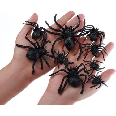 Imagem de Spider Toys 50 pcs realista figuras de aranha Tarantula Figuri