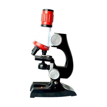 Imagem de Crianças de educação infantil 1200 vezes kit de microscópio de foco ajustável brinquedo