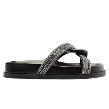 Imagem de Papete Anacapri Tiras Entrelaçadas Pedrarias C30378 0013