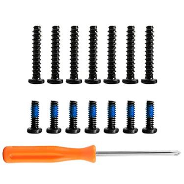 Imagem de Replacement Rear Back Shell Screws Set for Steam Deck Gamepad with Screwdriver