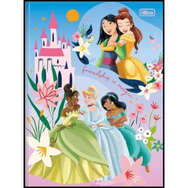 Imagem de Caderno Brochura 1/4 Capa Dura Princesas 80Fls Pct Com 05 109217