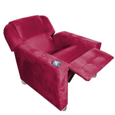 Imagem de Poltrona do Papai Reclinável 3 Posições Texas  Vermelho