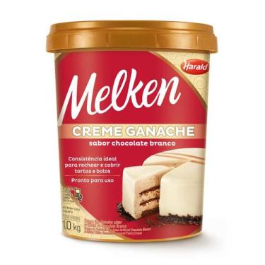Imagem de Creme Ganache Chocolate Branco Melken 1Kg Harald