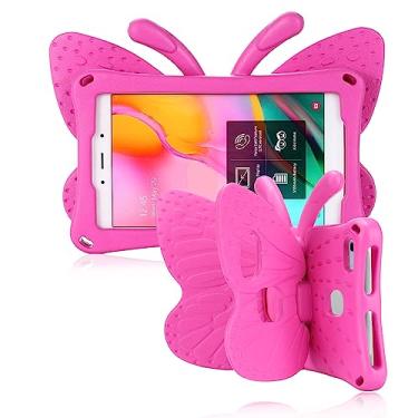 Imagem de JGY Capa para tablet Lenovo Tab M9 2023 infantil para crianças, linda borboleta, capa completa de espuma vinílica acetinada, capa robusta para Lenovo Tab M9 com suporte para lápis, à prova de choque
