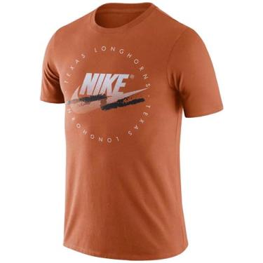 Imagem de Nike Camiseta masculina Texas Longhorns Burnt Orange Festival DNA manga curta, Laranja, XG