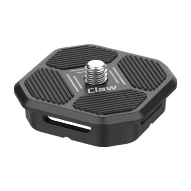 Imagem de ULANZI Adaptador de montagem de câmera QR, versão de placa superior de liberação rápida, adequado para tripé (apenas placa superior)