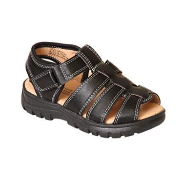 Imagem de BALL BAND Sandálias Ryder Fisherman para crianças/crianças pequenas, Preto, 11 Toddler