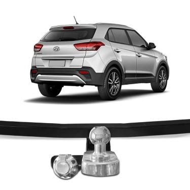 Imagem de Engate de Reboque Creta 2017 A 2021 Completo Fixo 700kg