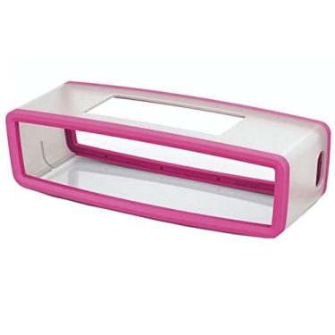 Imagem de HopCentury Capa macia de gel TPU de substituição para Bose Soundlink Mini alto-falante Bluetooth rosa