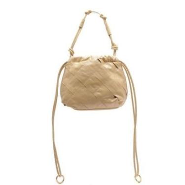 Imagem de Bolsa Bucket Couro Matelassê Pequena Arezzo Feminino-Feminino