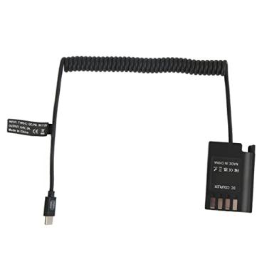 Imagem de Bateria manequim, kit de acoplador dc de bateria manequim dmw dcc17, adaptador de energia de bateria manequim para câmera digital s5 dcs5 dcs5k gh5m2 gh6