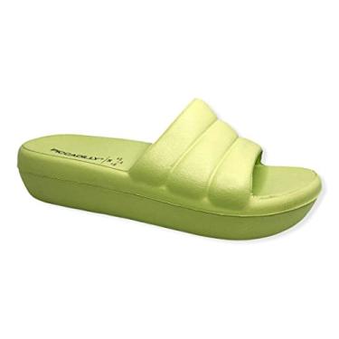 Imagem de Tamanco Feminino Picadilly 222001 Nuvem Verde 37