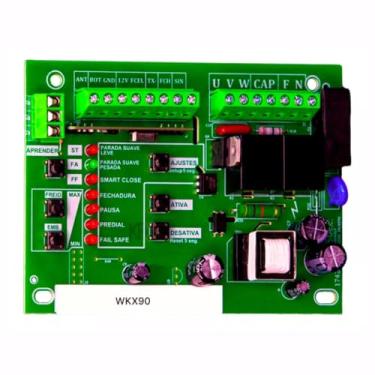 Imagem de Central Placa De Comando Motor Portão Rossi Wkx90 433mhz Nf